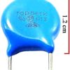 VDR/VARISTOR 10D561K (10PCS) - Image 2
